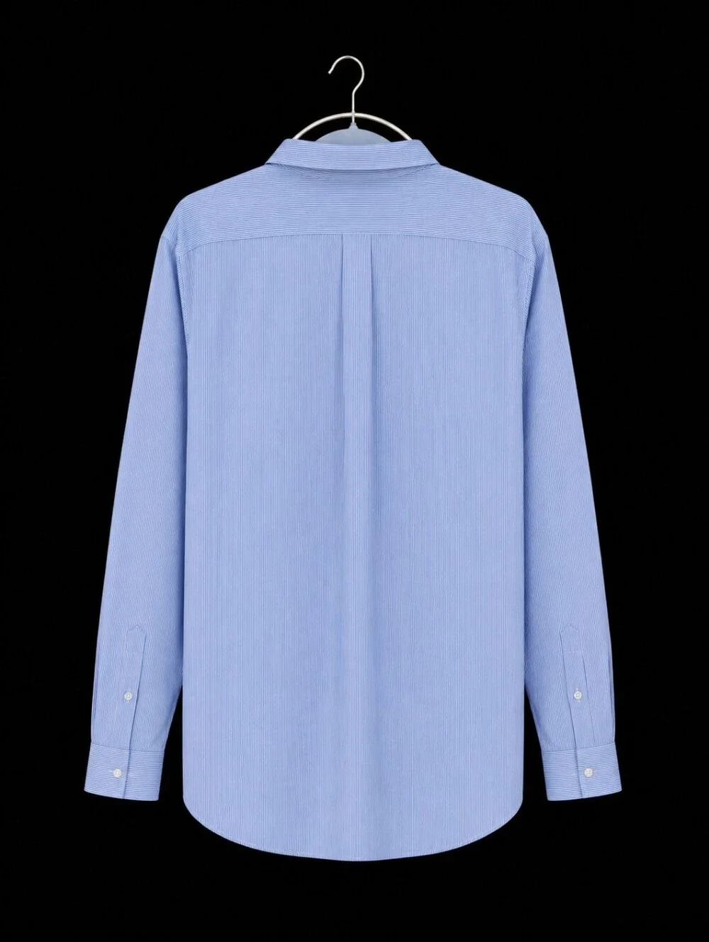 Ralph Lauren Blake Blue/White Striped Button-Down Cotton Shirt Men Size X-Large - Picture 3 of 16